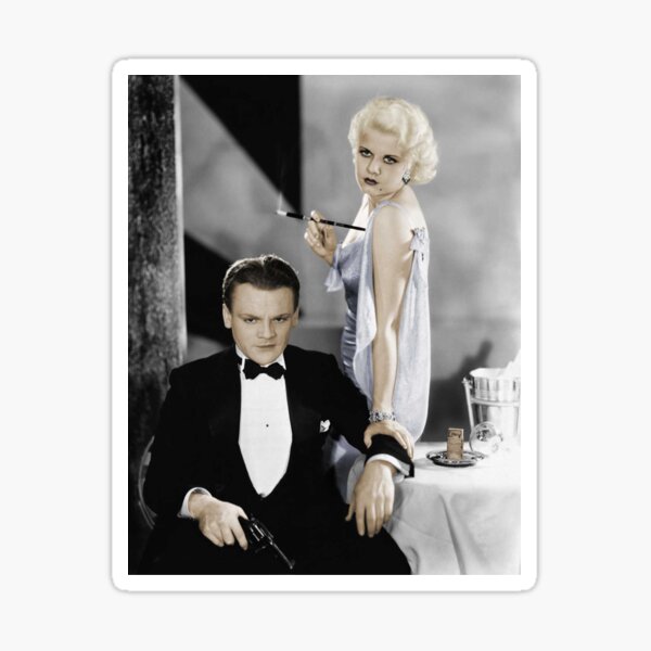 Item preview, James Cagney and Jean Harlow designed and sold by princessbunhead.