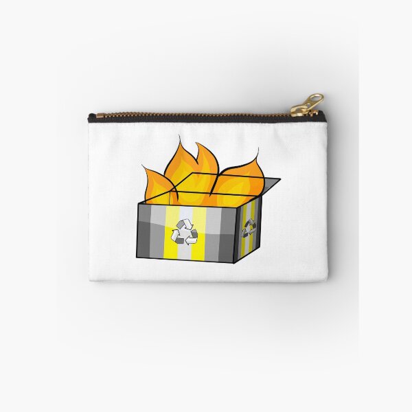 Item preview, Demigender Pride Garbage Fire designed and sold by CJ Vanderbeek.