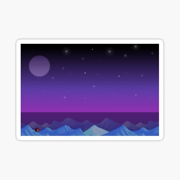 Aperçu de l'œuvre Nuit de Stardew Valley créée et vendue par Toshizero V.