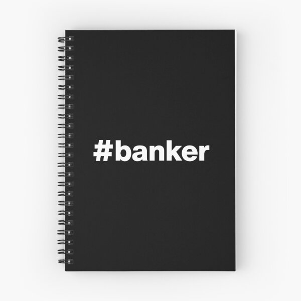 Item preview, Hashtag banker designed and sold by ArtIsParty.