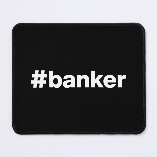 Item preview, Hashtag banker designed and sold by ArtIsParty.