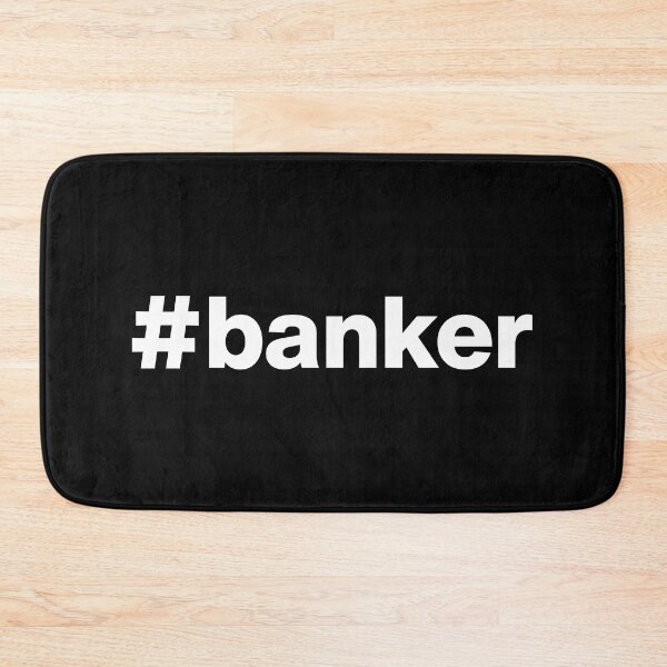 Item preview, Hashtag banker designed and sold by ArtIsParty.