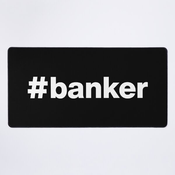 Item preview, Hashtag banker designed and sold by ArtIsParty.