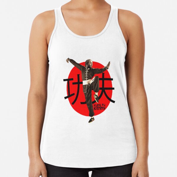 Kung Fu Kenny (Kendrick Lamar) Racerback Tank Top