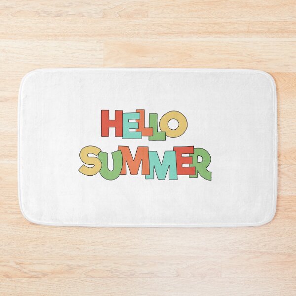 Item preview, Hello summer, vibrant colour welcome Summer design  designed and sold by Sanaura.