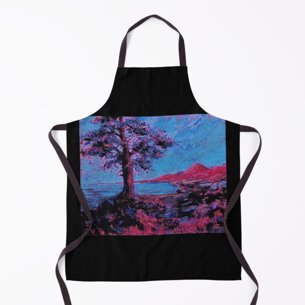 Item preview, Oil painting Landscape with mountains, Edited, #3 designed and sold by MariDaniArt.