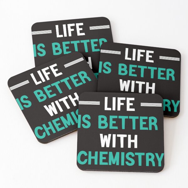 Item preview, Life Is Better With Chemistry, Chemistry Quote, Funny Chemistry, Lab Quote designed and sold by Aerial Addicts.