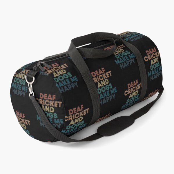 Item preview, Deaf cricket And Dogs Make Me Happy- Gift for Deaf cricket & Dogs Fans designed and sold by kindxinn.