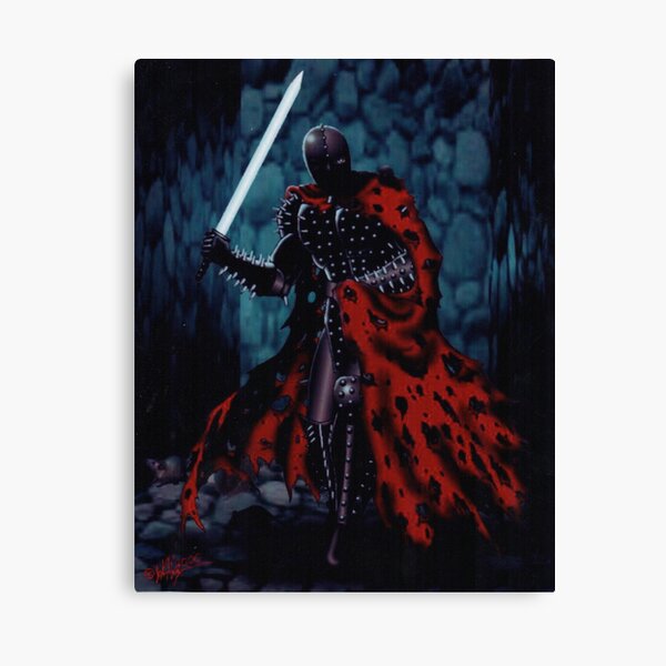 The Tattered Man Canvas Print