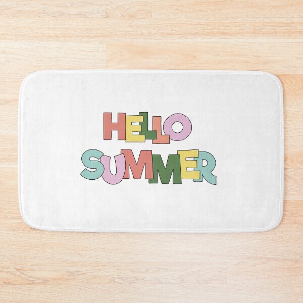 Item preview, Hello summer, vibrant colour welcome Summer design  designed and sold by Sanaura.