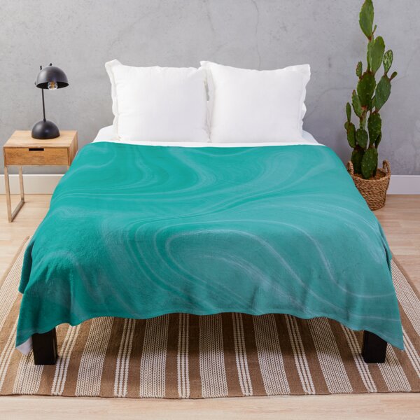 Item preview, Aqua Swirl Marble designed and sold by Design Minds Boutique.