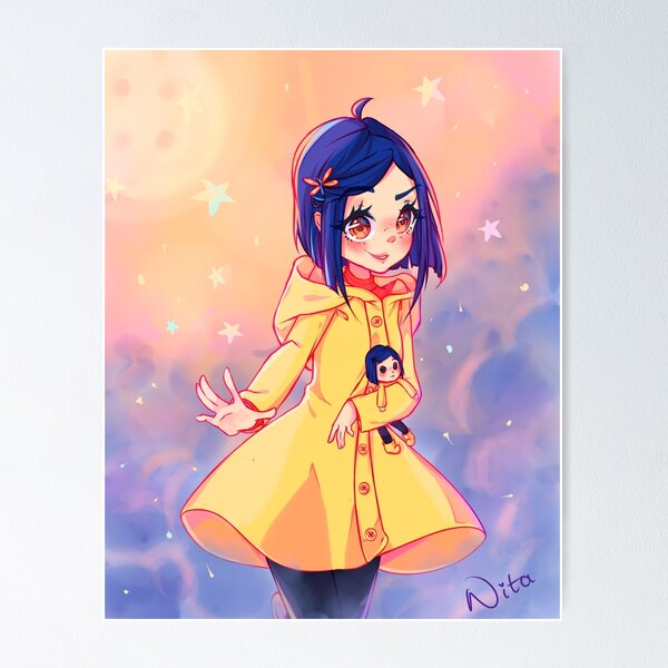 Allistrations — Here's the finished Coraline poster illustration!