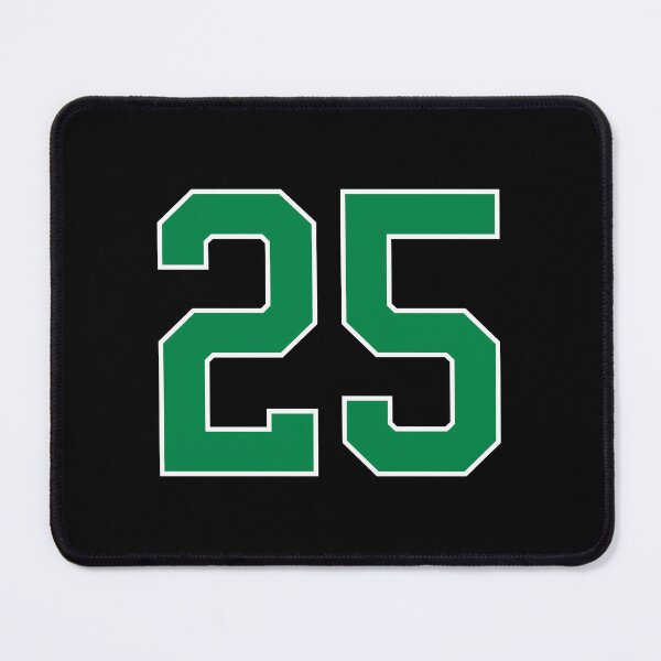 Item preview, 25 number, green lucky sports twenty five designed and sold by ArtIsParty.