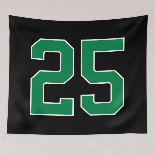Item preview, 25 number, green lucky sports twenty five designed and sold by ArtIsParty.