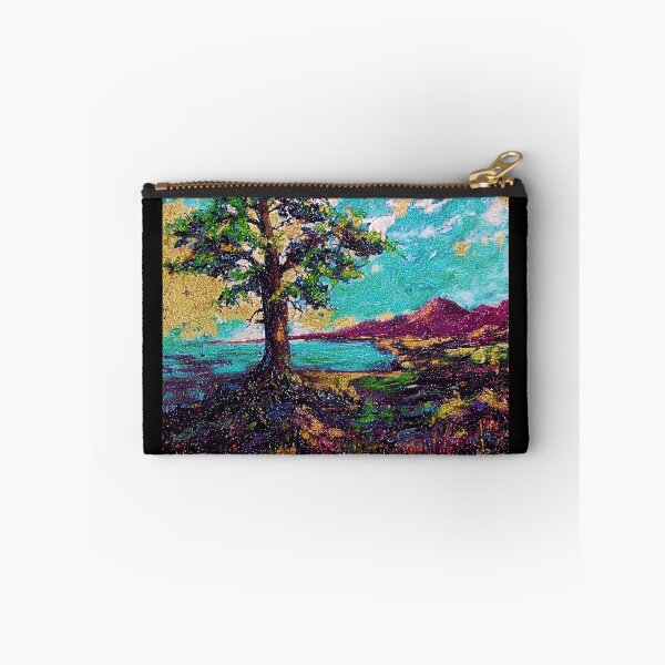 Item preview, Oil painting Landscape with mountains, Edited, #4 designed and sold by MariDaniArt.