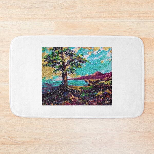 Item preview, Oil painting Landscape with mountains, Edited, #4 designed and sold by MariDaniArt.