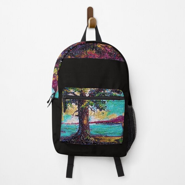 Item preview, Oil painting Landscape with mountains, Edited, #4 designed and sold by MariDaniArt.