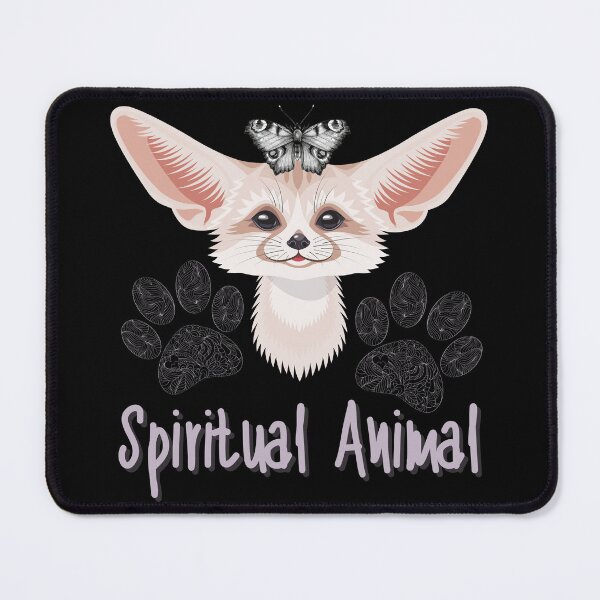 Item preview, Cute Kit Fox With Butterfly Spiritual Animal Design designed and sold by EarthArtDesigns.