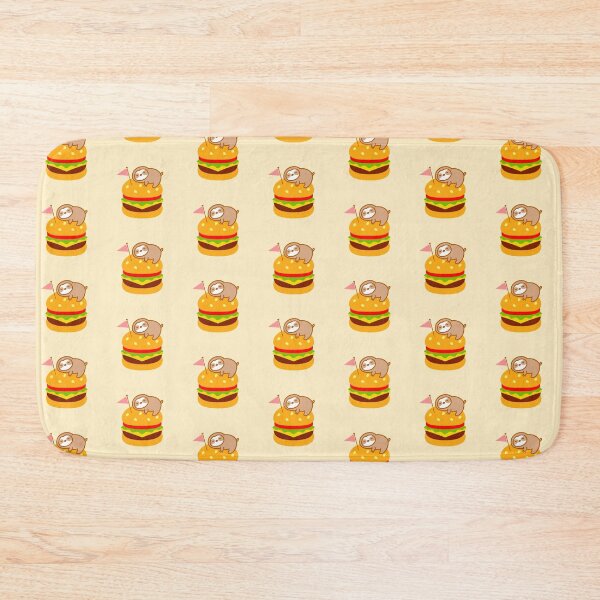 Item preview, Cute Cheeseburger Sloth designed and sold by theslothinme.