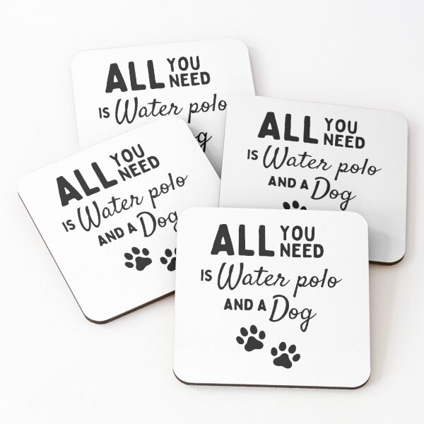 Artikelvorschau, Alles, was Sie brauchen, ist Wasserball und ein Hund entworfen und verkauft von TheGreenGoat.