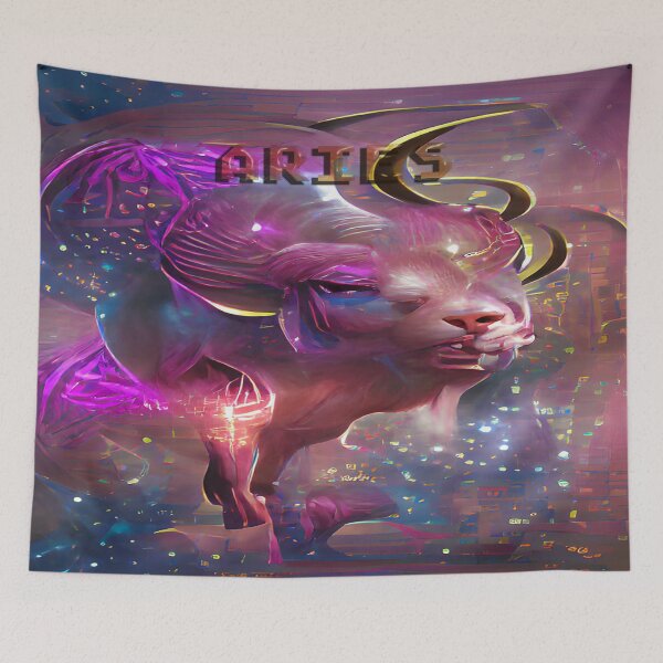Item preview, Aries the Ram (Abstract Constellation) designed and sold by EsoTees.