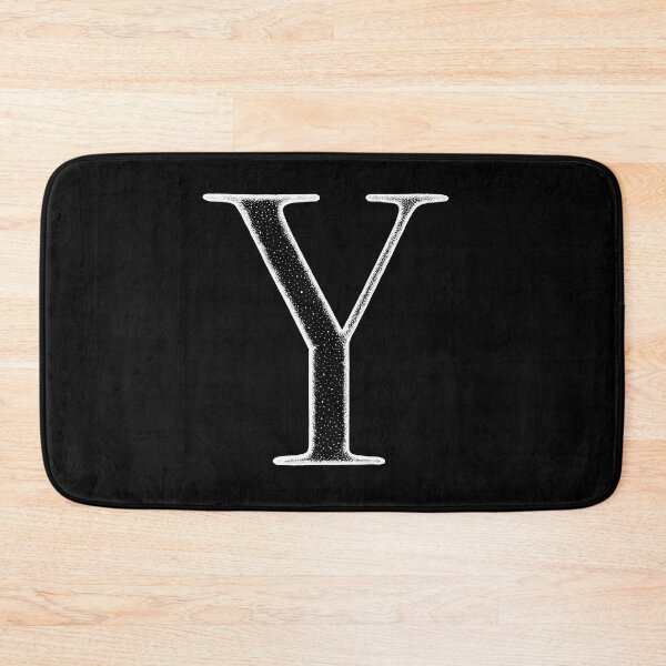 Item preview, Dotart/Dotwork illustration of White Letter Y designed and sold by MagnetitaBySil.