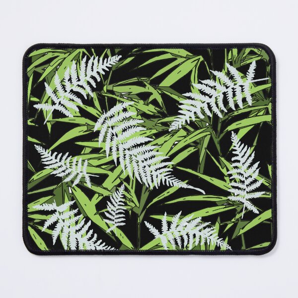 Item preview, Bamboo leaves,  green plants, mask, cute, cool designed and sold by Collagedream.