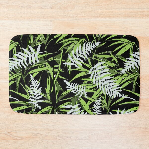 Item preview, Bamboo leaves,  green plants, mask, cute, cool designed and sold by Collagedream.