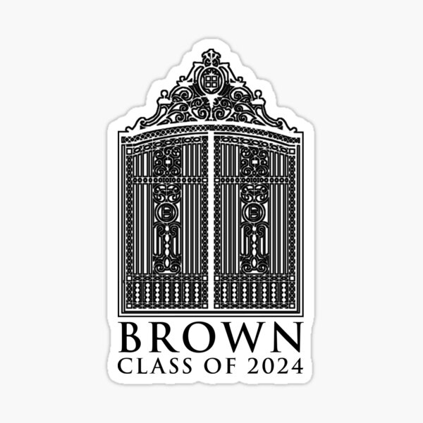 "Brown University Class of 2024" Sticker for Sale by MiloAndOtis