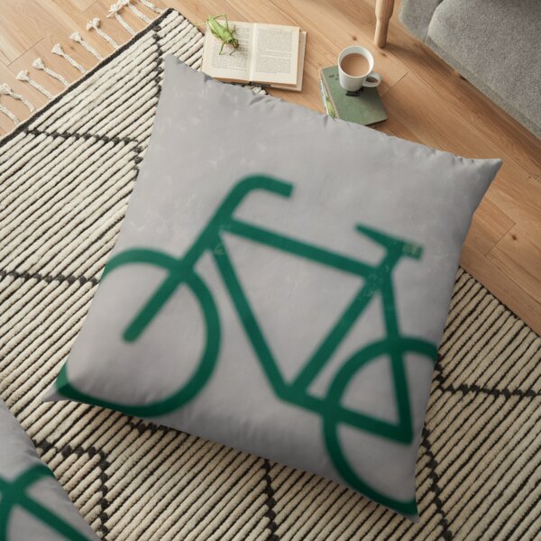 Multicolor Biker Sport Nature Bicycle Summer Bicycle Cycling Bike Funny Gift Throw Pillow 18x18