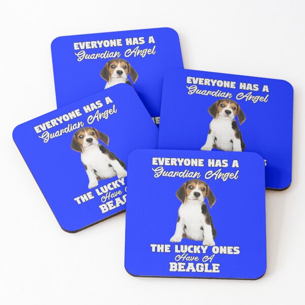 Item preview, Beagle Dog Pet Owner Everyone Has A Guardian Angel designed and sold by fantasticdesign.