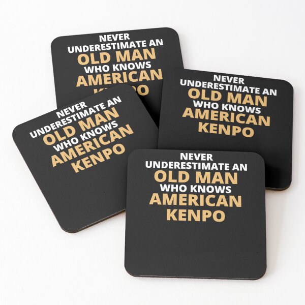 Item preview, Never Underestimate An Old Man Who Knows American Kenpo designed and sold by clickmostro.