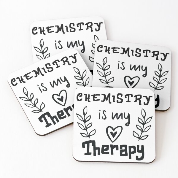 Item preview, Chemistry Is My Therapy, Chemistry Quote, Funny Chemistry, Lab Quote designed and sold by Aerial Addicts.