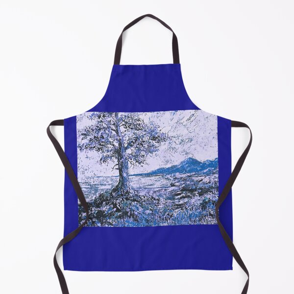 Item preview, Oil painting Landscape with mountains, Edited, #5 designed and sold by MariDaniArt.