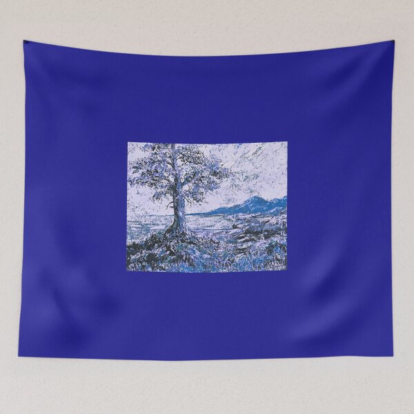 Item preview, Oil painting Landscape with mountains, Edited, #5 designed and sold by MariDaniArt.