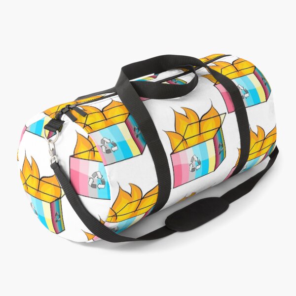 Item preview, Genderflux Pride Garbage Fire designed and sold by CJ Vanderbeek.