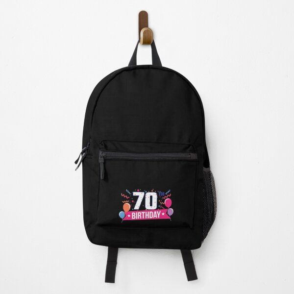 Item preview, 70th Birthday Party Balloons Banner Gift Idea designed and sold by haselshirt.