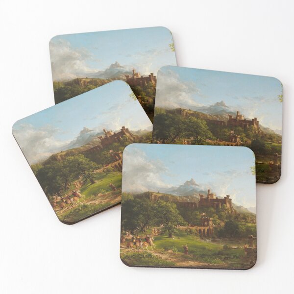 Item preview, The Departure | Thomas Cole | 1837 Romanticism Art designed and sold by CJET.