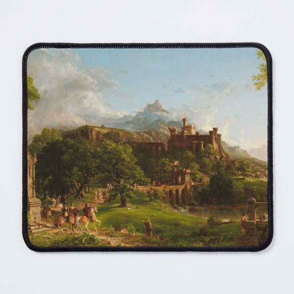 Item preview, The Departure | Thomas Cole | 1837 Romanticism Art designed and sold by CJET.