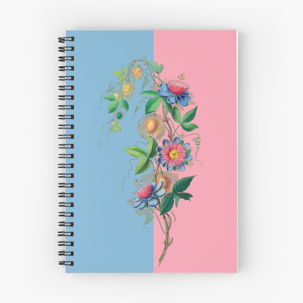 Item preview, Pink and Blue Colorblock with Vintage Flowers designed and sold by Greenbaby.