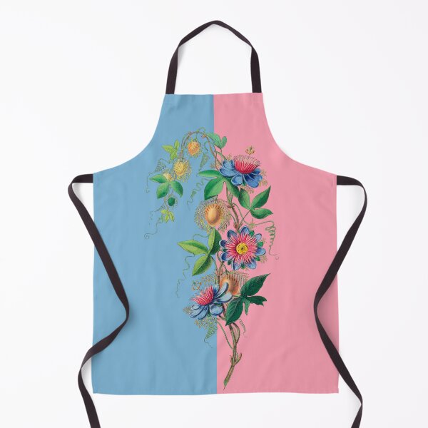 Item preview, Pink and Blue Colorblock with Vintage Flowers designed and sold by Greenbaby.