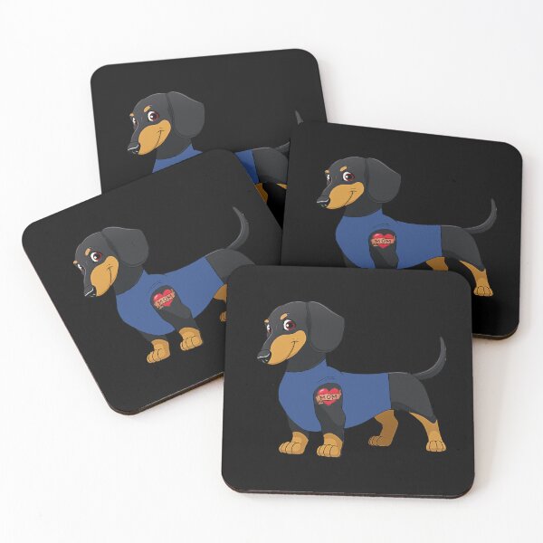 Item preview, I Love Mom Dachshund Tattoo designed and sold by Daschunddesigns.