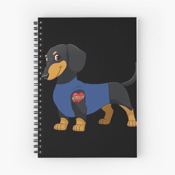Item preview, I Love Mom Dachshund Tattoo designed and sold by Daschunddesigns.