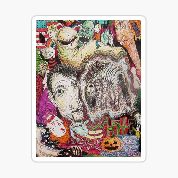 Alex In Wonderland (Art Print) Sticker