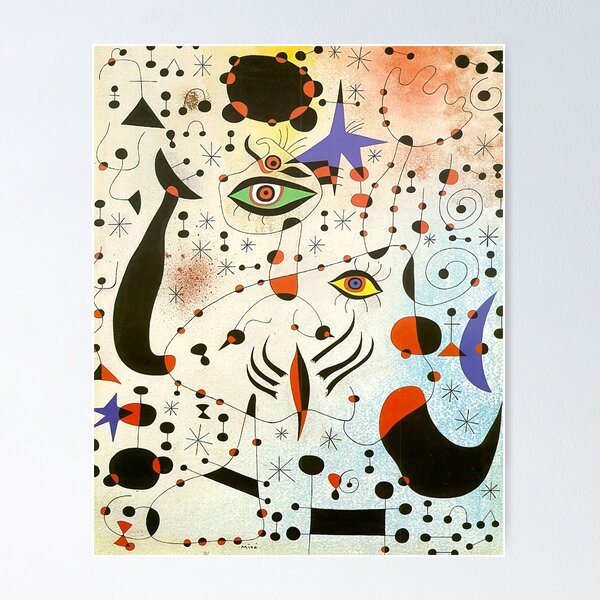 Aperçu de l'œuvre de Joan Miró créée et vendue par keelycook92.