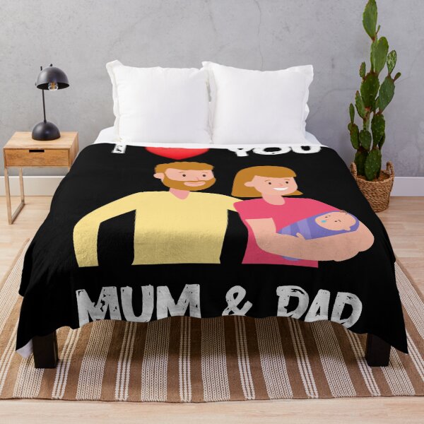 Item preview, I love you mum and dad designed and sold by Designhub14.