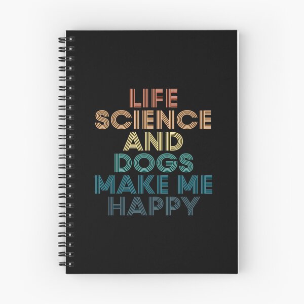 Item preview, Life Science And Dogs Make Me Happy- Gift for Life Science & Dogs Fans designed and sold by kindxinn.