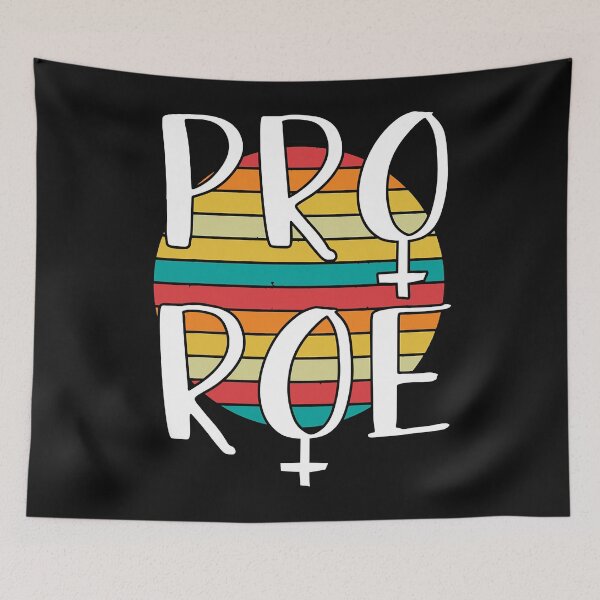 Item preview, Pro Roe 70's Groovy Abortion Rights Pro Choice Design designed and sold by OffBeatHolidays.