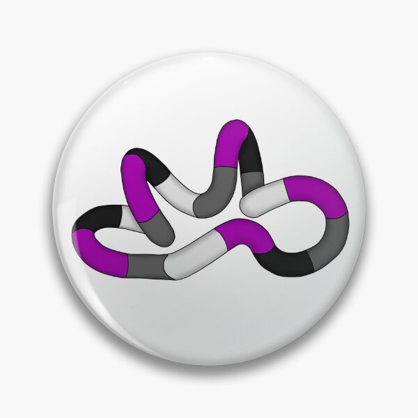 Item preview, Asexual pride tangle designed and sold by Fantistic  on Redbubble.