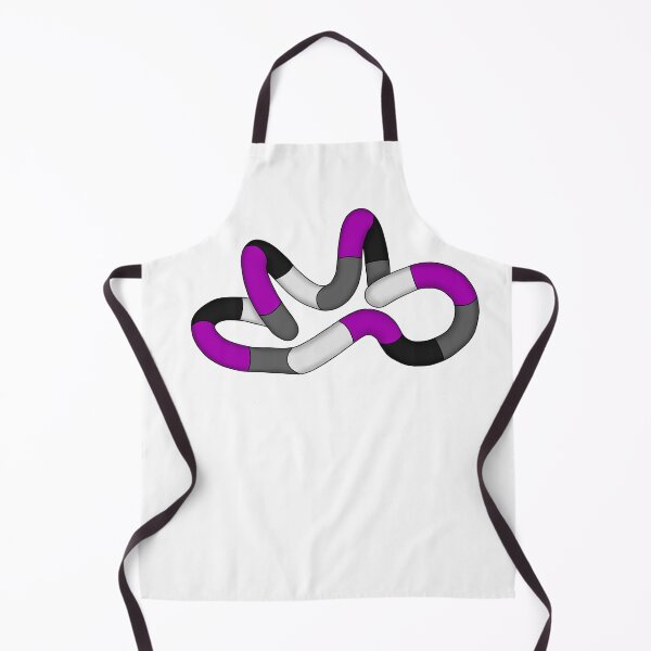Item preview, Asexual pride tangle designed and sold by Fantistic on Redbubble.
